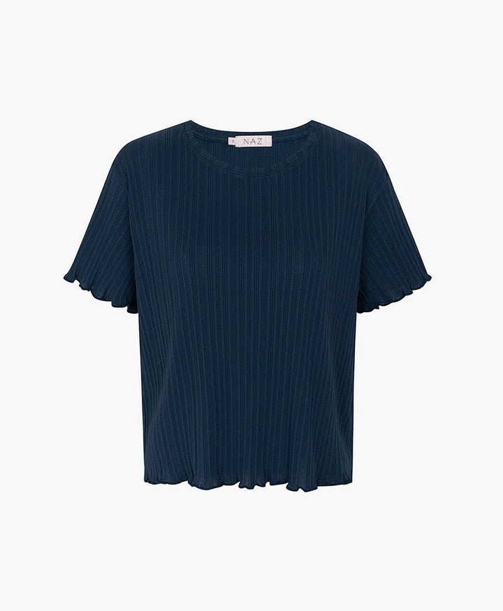 T-Shirt Dawn aus Bio-Baumwolle - Navy