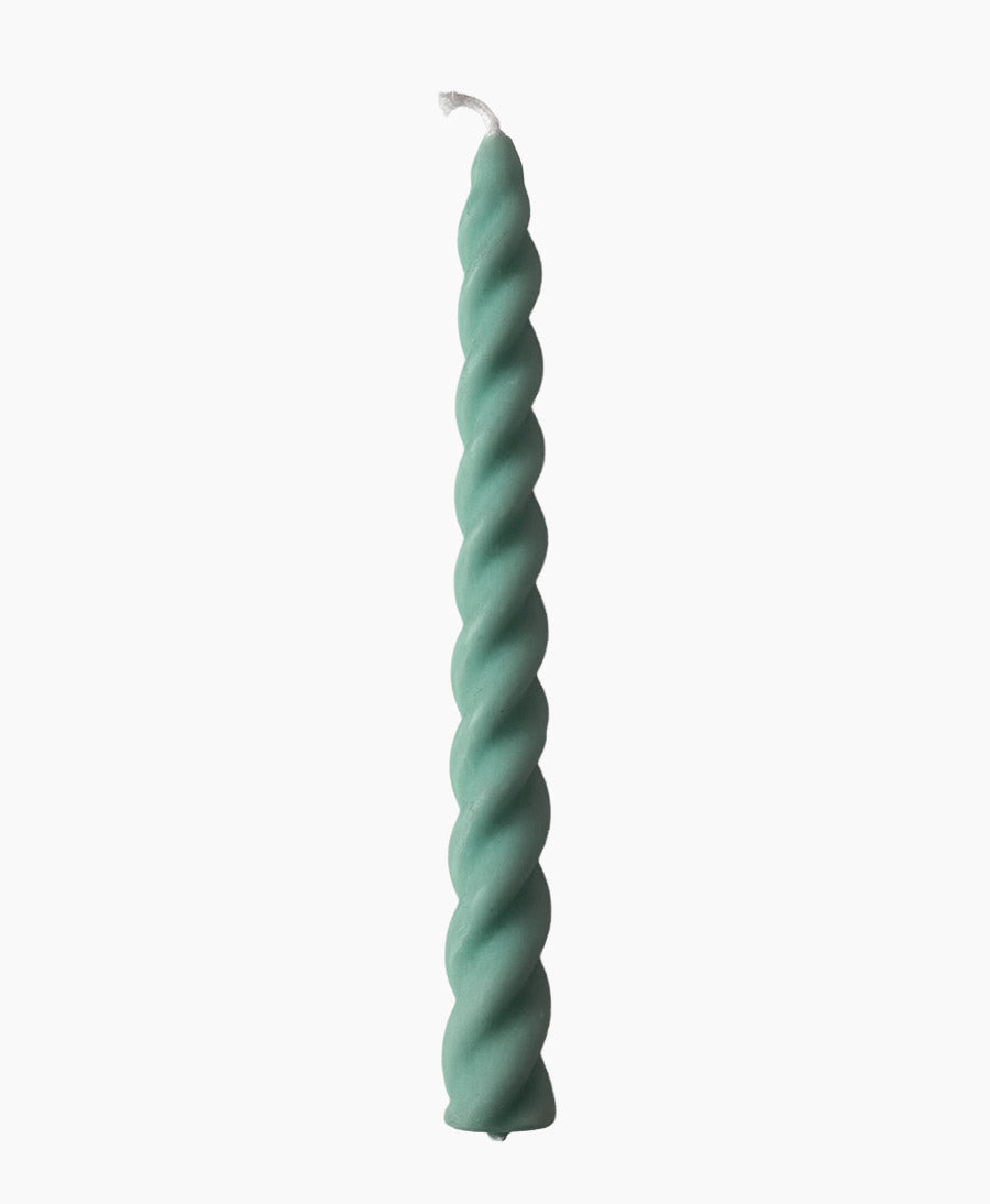 Twist Stabkerze - Salbeigrün