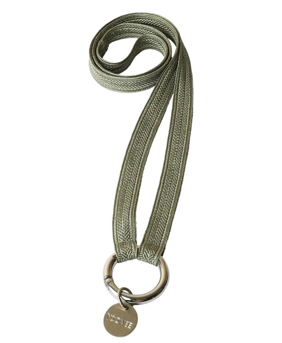 Schlüsselband silbriger Karabiner  - Sage